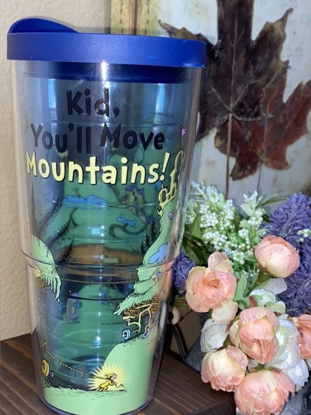 Tervis Dr. Seuss’s Oh The Places You’ll Go: Kid You’ll move mountains tumbler